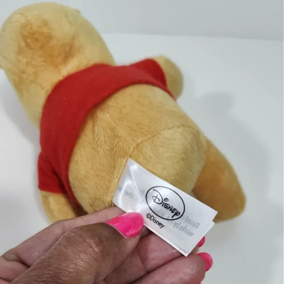 Disney Winnie The Pooh Plush Toy With Bunny Ears By Dan Dee Collectible Easter - Picture 3 of 6